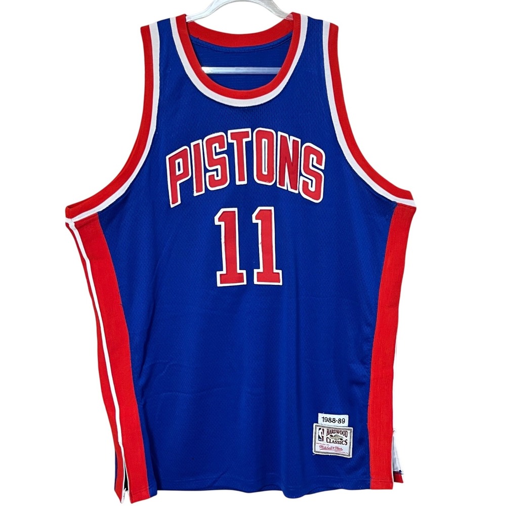 Mitchell & Ness Detroit Pistons Isiah Thomas Swingman jersey 1988-89‎ Size 54